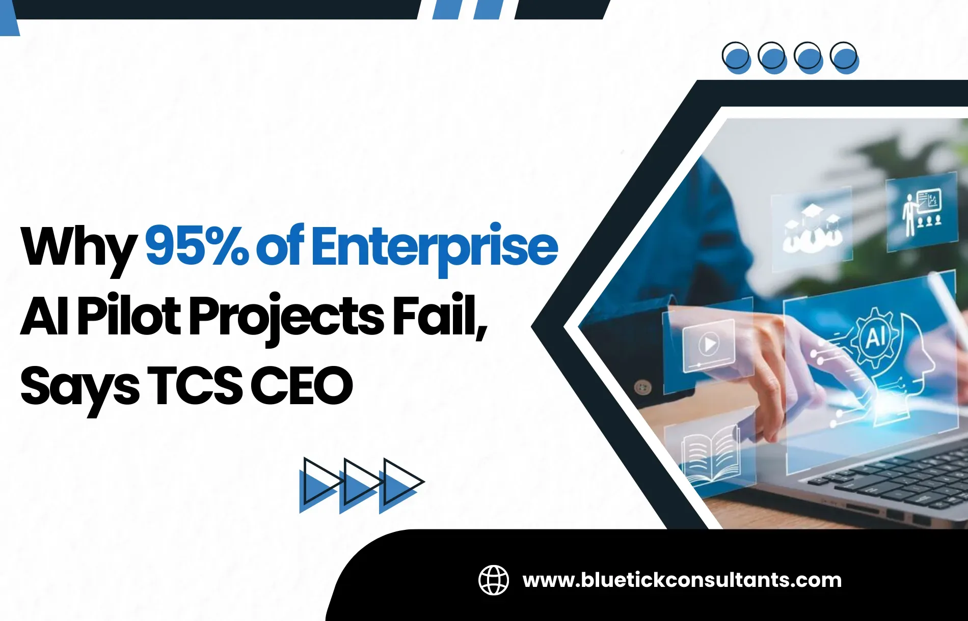 Why 95% of Enterprise AI Pilot Projects Fail, Says TCS CEO