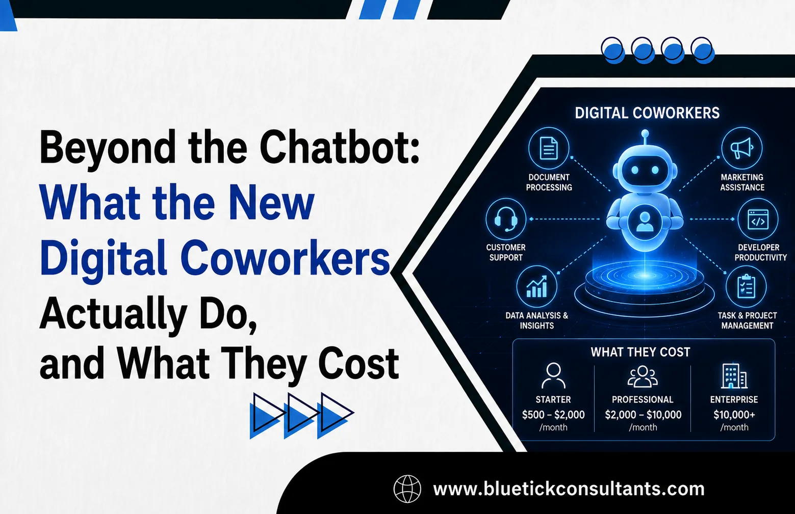 Beyond the Chatbot: What the New Digital Coworkers Actually Do, and What They Cost